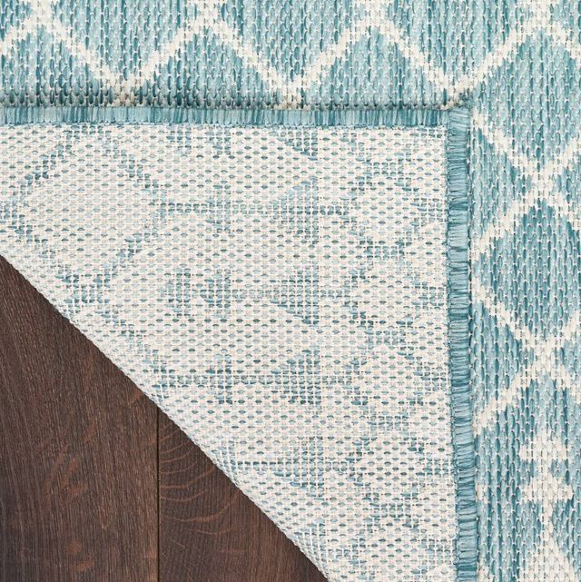 Nourison Home™ Positano Aqua 5'x7' Area Rug Style 1-1