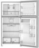 Whirlpool® 30" 19.3 Cu. Ft. Fingerprint Resistant Stainless Finish Top Freezer Refrigerator with Total Coverage Cooling-1
