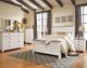 Signature Design by Ashley® Willowton Whitewash King Panel Bed-1