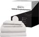 Tempur-Pedic® TEMPUR-ProPerformance™ 4-Piece White Moisture-Wicking California King Sheet Set-2