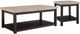 Elements International Kansas 2-Piece Espresso Occasional Table Set-0