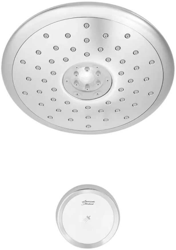American Standard Spectra Polished Chrome 4-Function Touch Water-Saving Showerhead with Wall-Mounted Remote-0