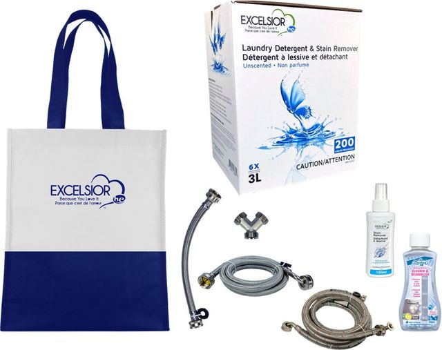 Excelsior® HE 3L Unscented Washer Essentials and Steam Kit Set-0