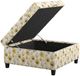 Emerald Home Celia Golden Poppy/White Storage Cocktail Ottoman-4
