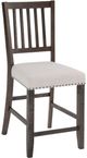 Jofran Inc. Willow Creek Chocolate Brown Counter Stool-0