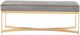 Olliix by Martha Stewart Grey Secor Bench-0