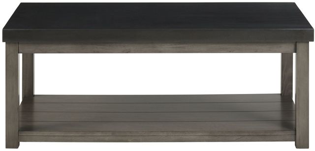 Elements International Stafford Ash Rectangle Coffee Table-0