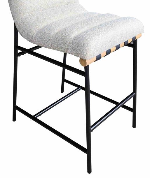 Steve Silver Co. Nicco White Counter Side Chair-1
