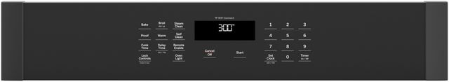 GE® 30" Black Electric Built In Single Oven-2