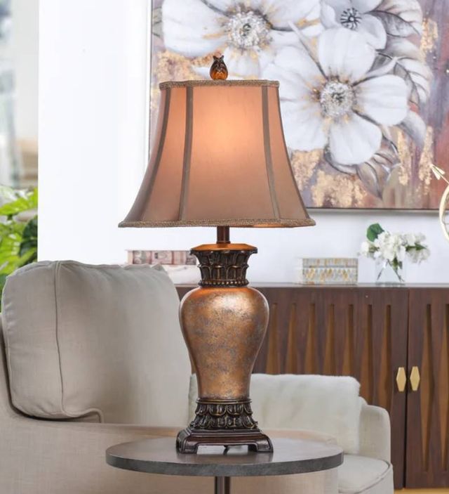 Stylecraft Bronze/Brown/Dark Brown Table Lamp-4