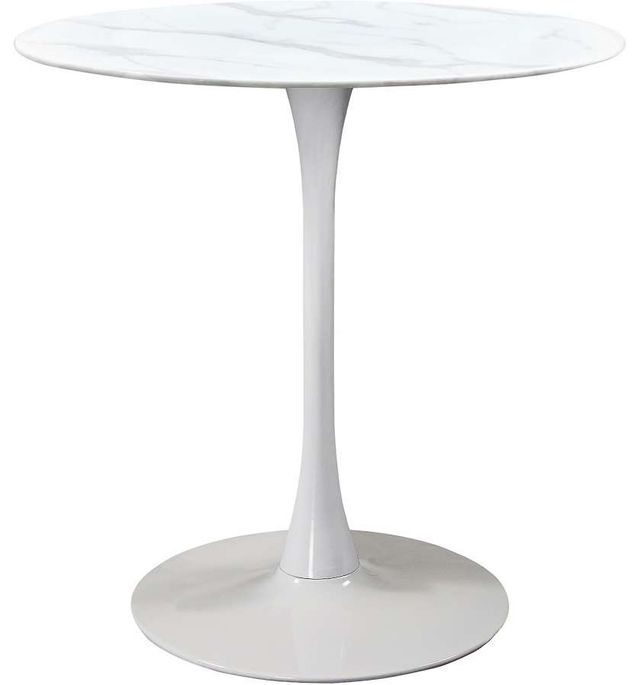 Meridian Furniture Tulip White 36'' Counter Height Table-0