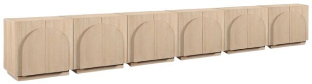 Meridian Furniture Navona 6-Piece Natural Oak Sideboard Set-0