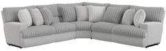 Catnapper® Abraxas 5-Piece Moonstruck Curved Power Reclining Sectional