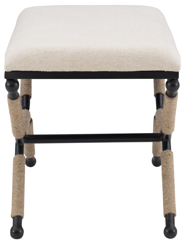 Linon Campaign Natural Accent Bench-3