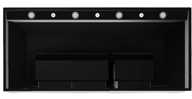 Vent-A-Hood® Designer Series 54" Black Wall Mounted Range Hood-3