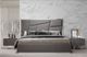 VIG Furniture Modrest Chrysler Gray Eastern King Upholstered Panel Bed-3