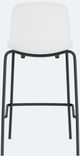 EQ3 Holi White/Black Outdoor Counter Stool-4