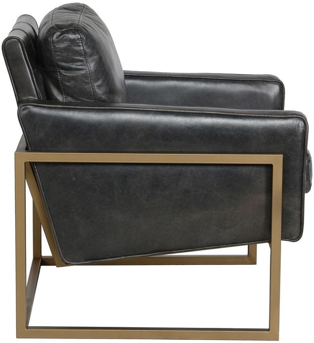 Classic Home Ken Jet Black Accent Chair-4