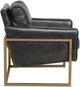 Classic Home Ken Jet Black Accent Chair-4