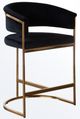 Diamond Sofa® Solstice Black/Gold Counter Height Chair-0