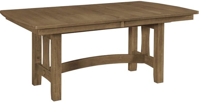 Archbold Furniture Customizable Hawthorne 42" Trestle Table-0