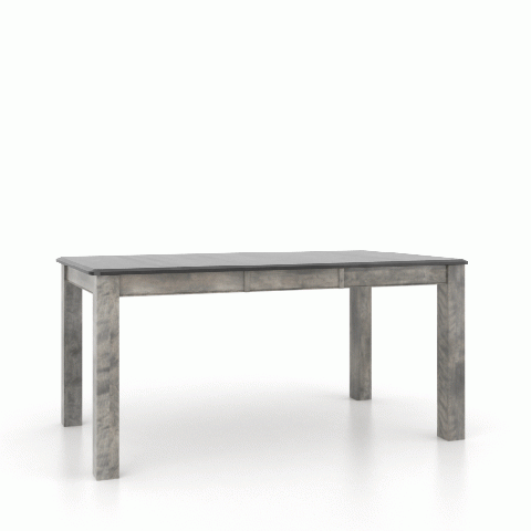Canadel Customizable Gourmet 64" VD Base Dining Table with One Removable Leaf-2