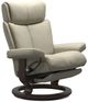 Stressless® by Ekornes® Customizable Magic Medium Power Recliner with Classic Base-0
