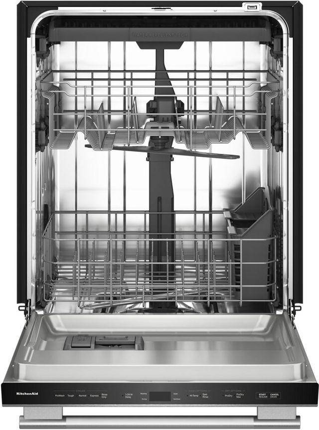 KitchenAid® 24" PrintShield™ Stainless Top Control Built-In Dishwasher with Third Level Utensil Rack and 30+ Total Wash Jets-1