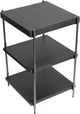 Magnussen Home® Spencer Aged Nickel/Dark Briarsmoke Rectangular Accent Table-3