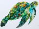 StyleCraft Drift Blue/Green/White Wall Art-1