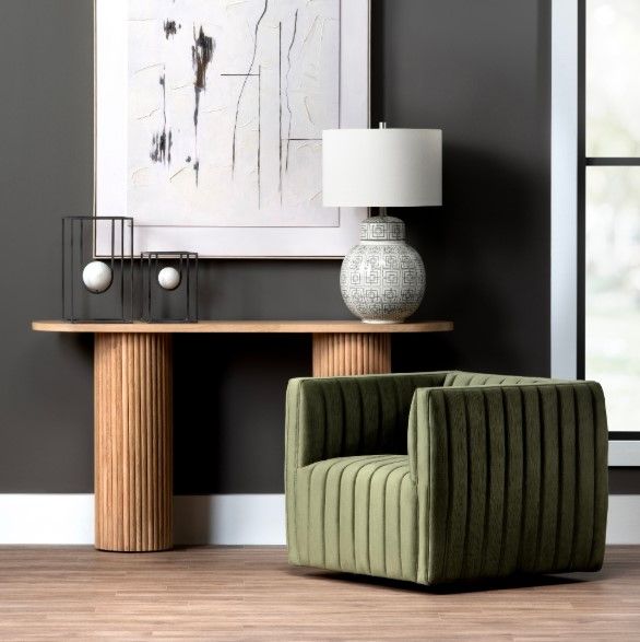 Crestview Collection Henley Natural Console Table-2