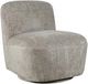 Jofran Inc. Josie Gray Swivel Accent Chair -0