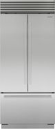 Sub-Zero® Classic Series 20.5 Cu. Ft. Stainless Steel Built In French Door Refrigerator-0
