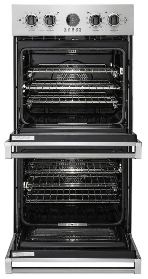 Viking® 5 Series 27" Blush Double Electric Premiere Wall Oven-1