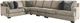 Signature Design by Ashley® Bovarian 4-Piece Stone Left-Arm Facing Sectional-0