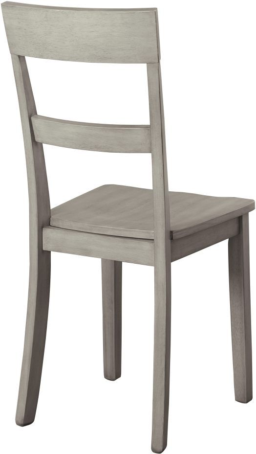 Signature Design by Ashley® Loratti Weathered Gray Dining Side Chair-2