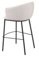 Zuo® Modern Essen Ivory Barstool-3