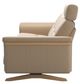 Stressless® by Ekornes® Stella Beige 105" Manual Reclining Sofa with One Headrest and Wood Base-2