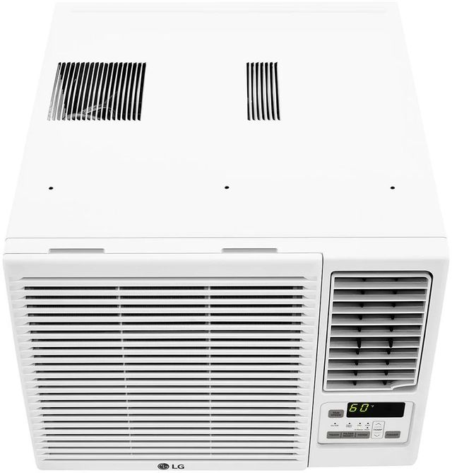 LG 7,500 BTU's White Cooling & Heating Window Air Conditioner-1