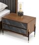 VIG Furniture Nova Domus Metcalf Brown/Gray Nightstand-1