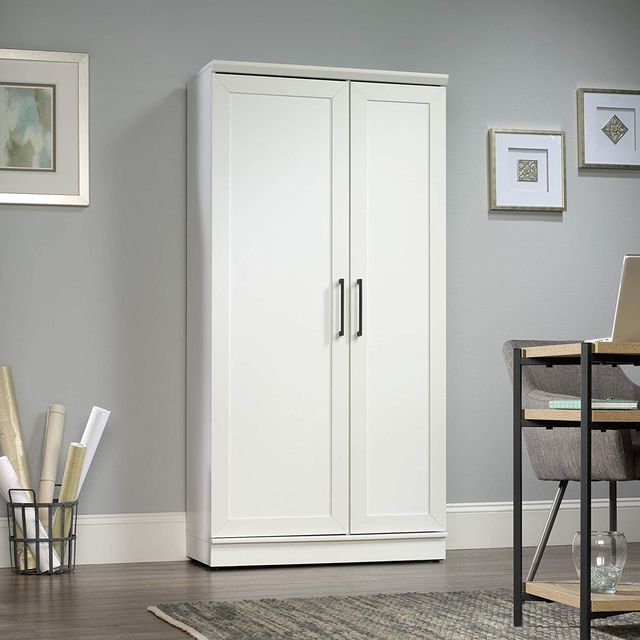 Sauder® HomePlus Soft White® Storage Cabinet-1