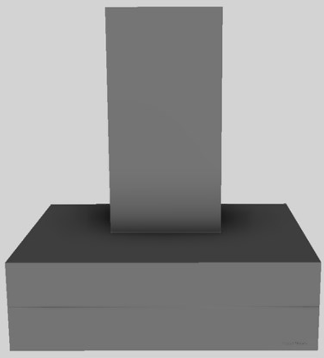 Vent-A-Hood® 30" Gunsmoke Contemporary Wall Mounted Range Hood-0