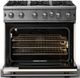Viking® 5 Series 36" Pure White Pro Style Liquid Propane Gas Range-1