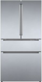 Bosch® 800 Series 36" 20.5 Cu. Ft. Stainless Steel Counter Depth French Door Refrigerator