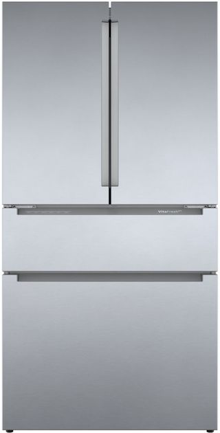 Bosch® 800 Series 36" 20.5 Cu. Ft. Stainless Steel Counter Depth French Door Refrigerator