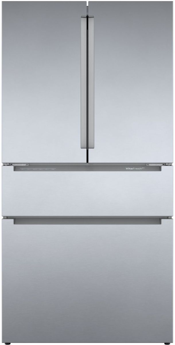 Bosch® 800 Series 36 in. 20.5 Cu. Ft. Stainless Steel Counter Depth French Door Refrigerator