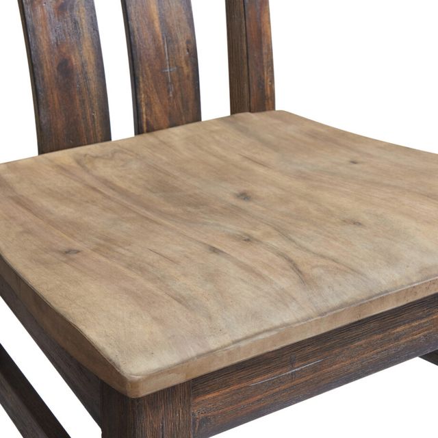 Intercon Transitions Driftwood/Sable Dining Side Chair-3