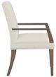 Fairfield® Customizable Entree Dining Straight Short Button Back Arm Chair-2