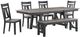 American Wholesale Furniture Holly Manor Brown Dining Side Chair-1