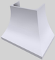 Vent-A-Hood® Designer Series 42" White Wall Mounted Range Hood-3